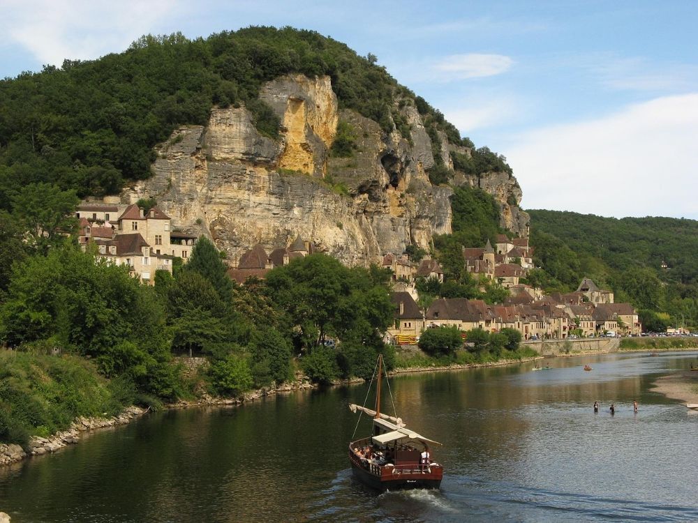 La Roque-Gageac en Dordogne Perigord Noir